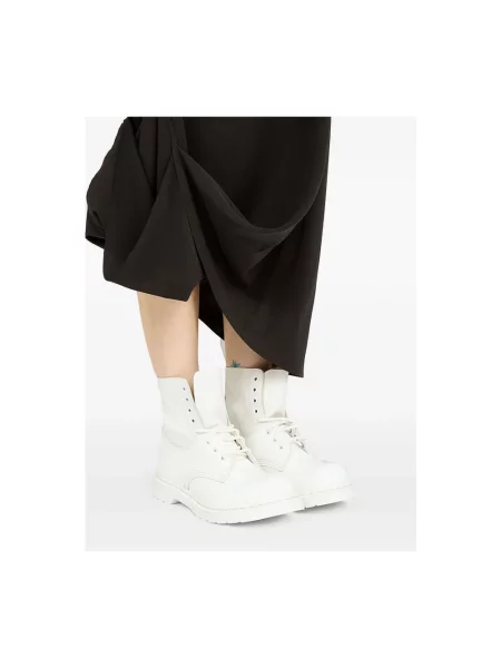 Maison Margiela Obuwie Kobieta 36 EU Skóra Twist Ankle Botki biały