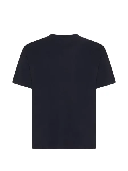 Tricou K-way cu decolteu rotund albastru