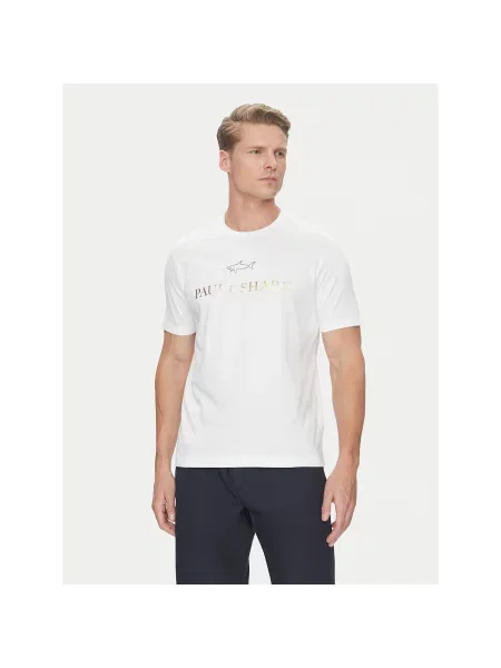 Paul&Shark Majica Regular Fit bela