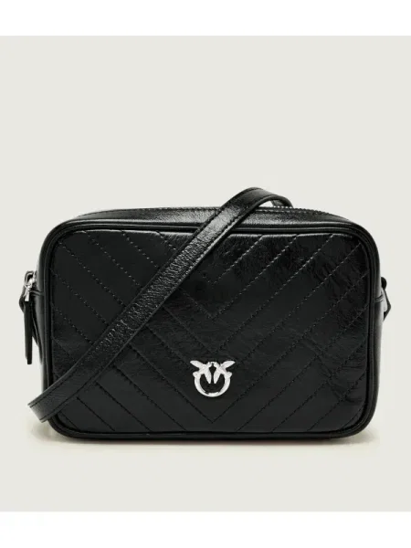 PINKO Geantă Carrie Camera Bag Classic Al PLTT negru