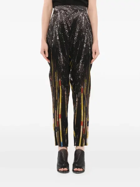Pantaloni Givenchy cu paiete negru