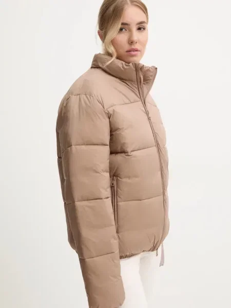 Kurtka Emporio Armani Train Core Puffy portabella brązowa