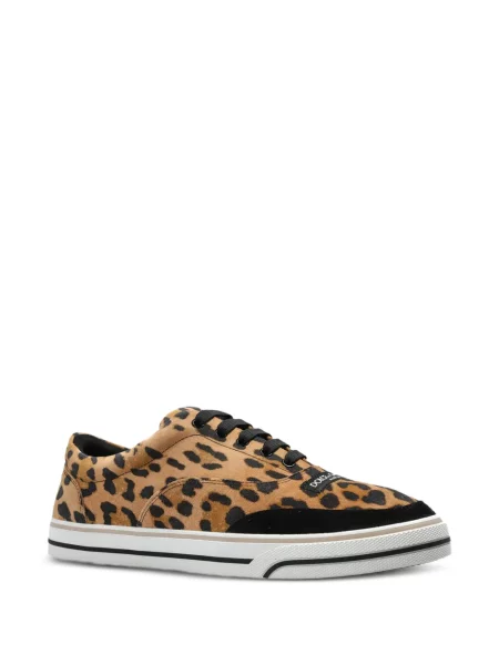 Sneakerși Dolce & Gabbana cu imagine maro