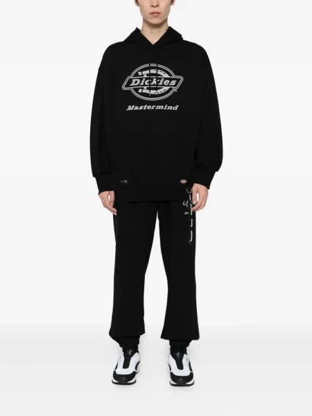 Pantaloni Mastermind Japan cu imagine negru