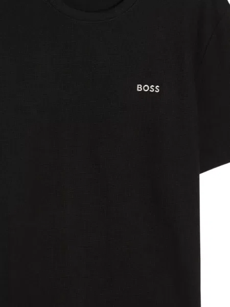 Tricou Boss tricotate negru