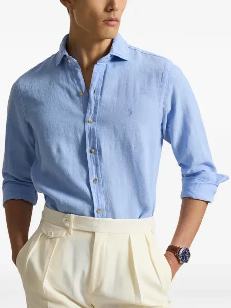 Șosete Polo Ralph Lauren cu broderie în carouri de flanelă verde