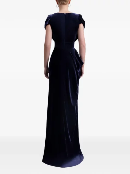 Rochie Gemy Maalouf drapată albastru