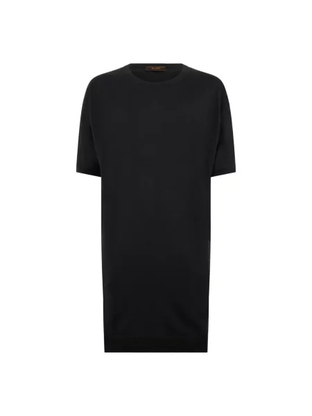 Koszulka Moorer wełniana czarna