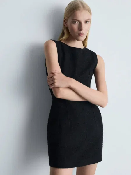 MANGO Rochie Salome' negru