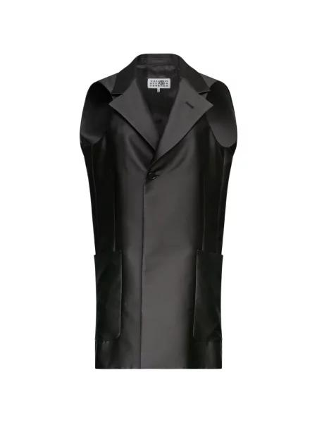 Vestă Mm6 Maison Margiela fără mâneci negru