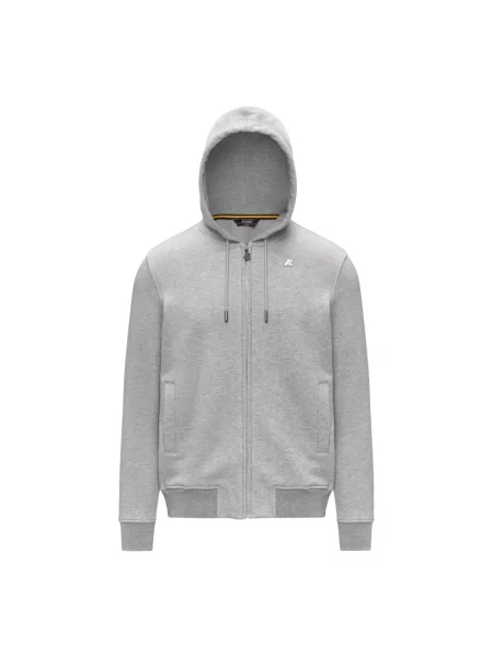 Bluza K-way frotte szara