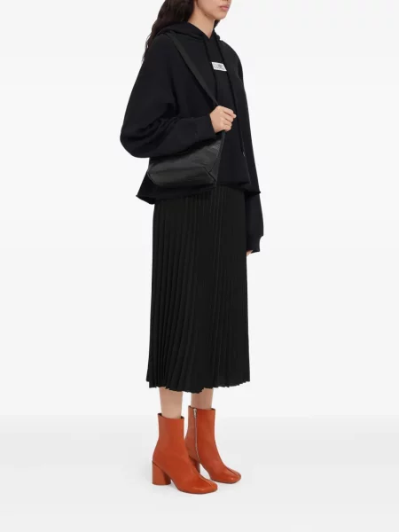 Hanorac cu glugă Mm6 Maison Margiela negru