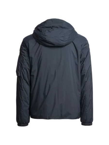 Geacă Parajumpers cu glugă albastru