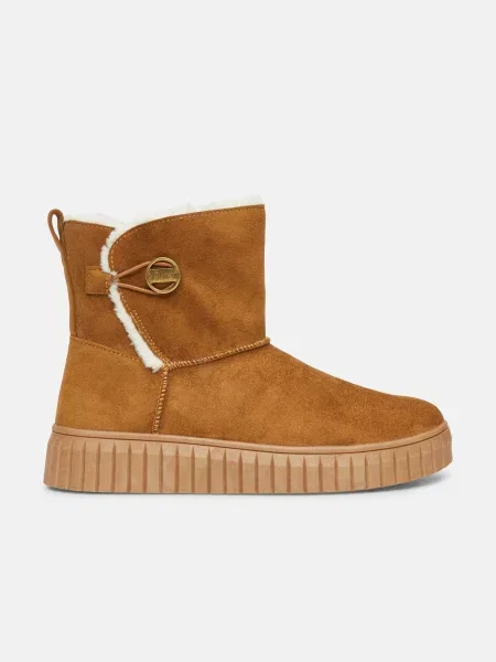 S.Oliver Botine caramel maro