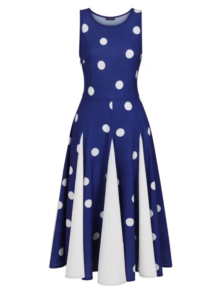 HotSquash Rochie albastru alb