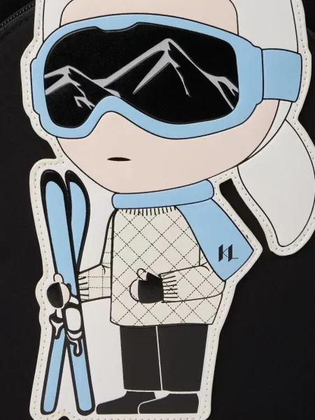 Plecak dziecięcy Karl Lagerfeld czarny