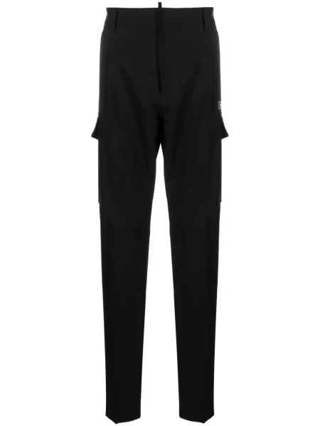 Pantaloni Dsquared2 plisate negru