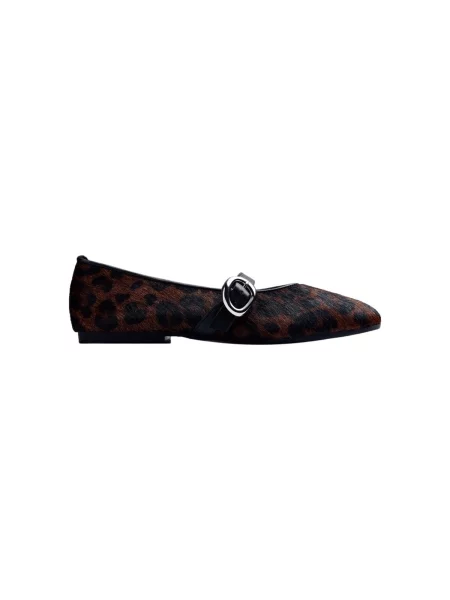 Pantofi Gioseppo cu model leopard negru