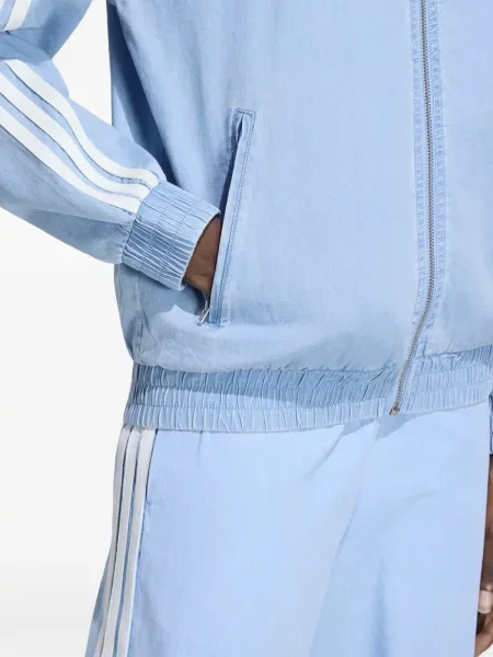Tricou Adidas cu decolteu în V albastru