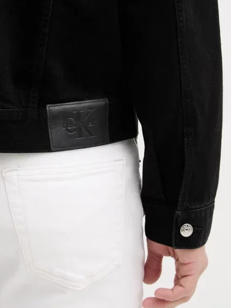 Calvin Klein Jeans преходно яке мъжко от деним черно