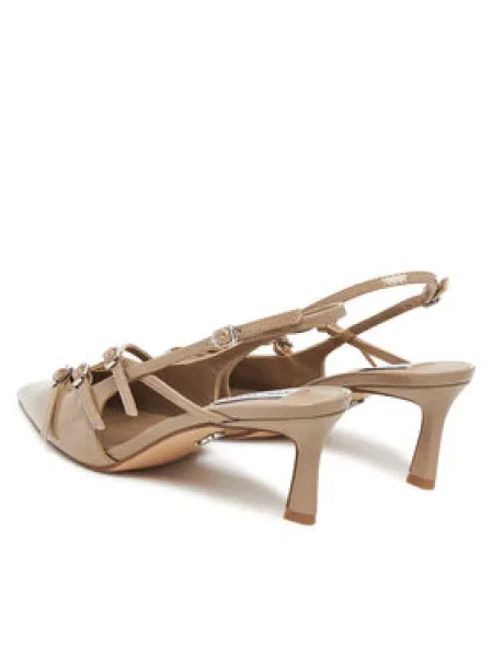 Tűsarkú szandál Steve Madden barna