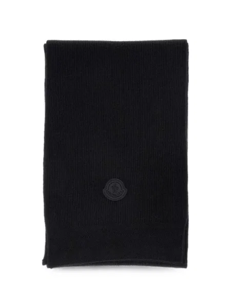 Fular Moncler cu autograf negru