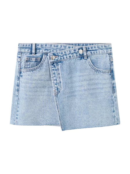 MANGO TEEN Fustă denim albastru