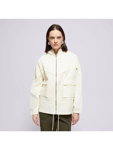 Nike Kurtka W Nsw Icn Clsh Jkt Wr Canvas beżowa