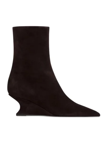 Buty do kostki Paris Texas skórzane czarne