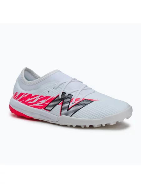 Încălțăminte de fotbal pentru copii New Balance Furon Team V8 Jr TF white alb