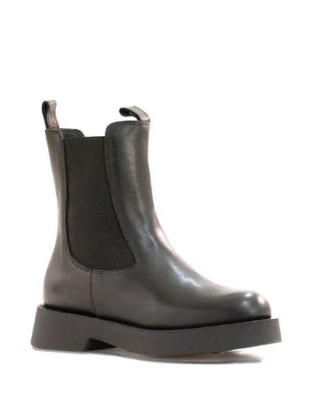 Botine Poeve cu platformă negru