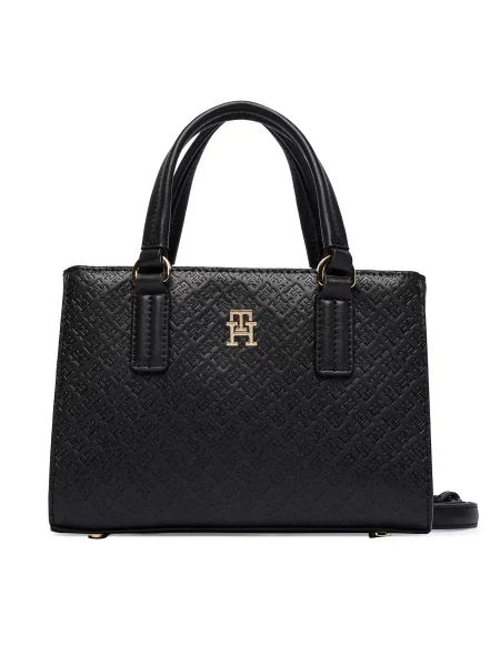 TOMMY HILFIGER Ročna torbica črna