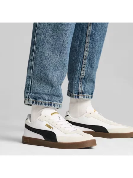 Sneakersy Puma zamszowe białe