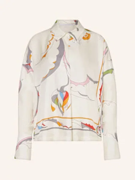 Herzen's Angelegenheit Bluzka Z Jedwabiu weiss