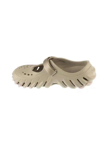 Pantofi cu toc Crocs bej