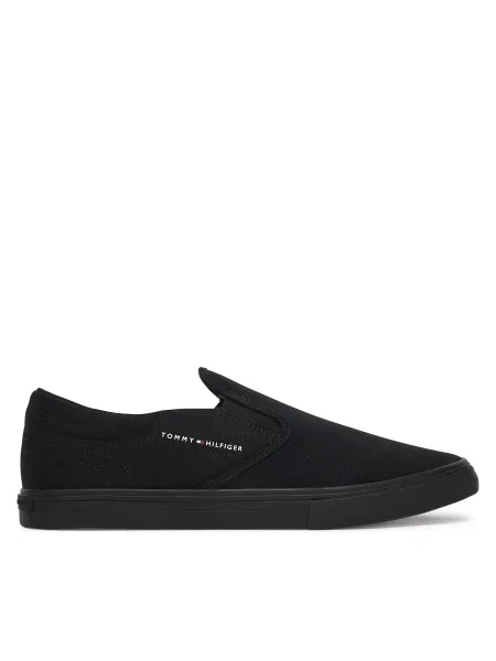 Teniși Tommy Hilfiger Vulc Core Slip On negru