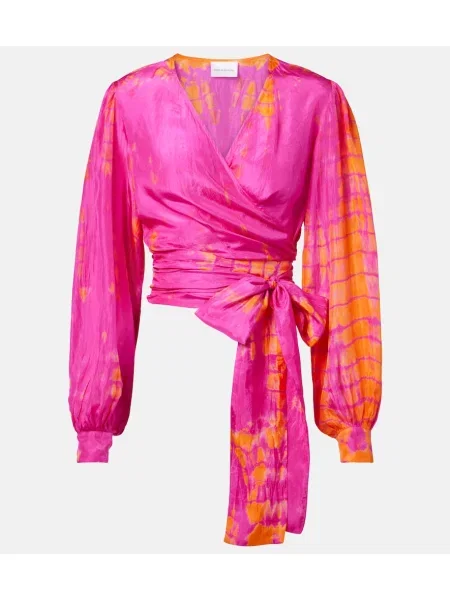 Top Anna Kosturova de mătase