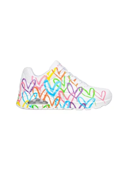 Pantofi Skechers alb