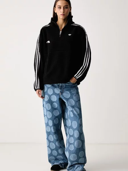 Adidas Originals mikina s kapucňou dámska Adiluna Season 2 x Jennie čierna