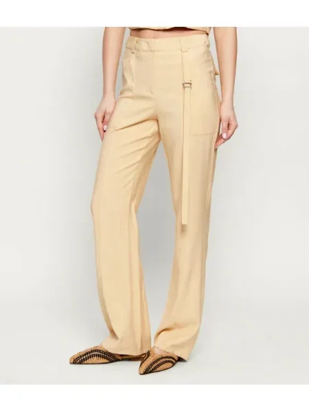 Patrizia Pepe Pantaloni | Relaxed fit bej