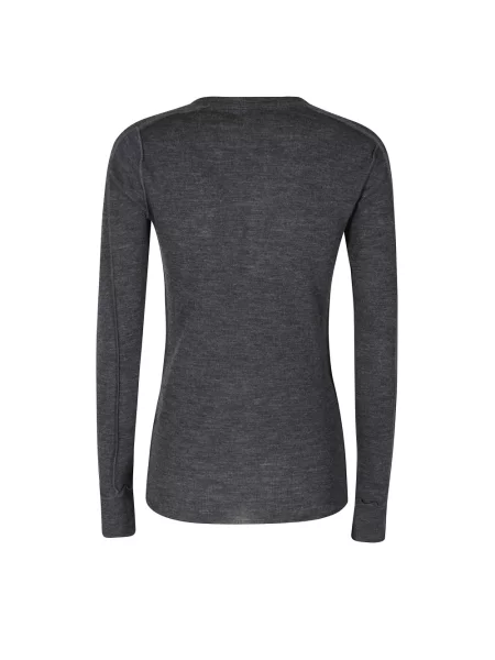 Sweter Soeur wełniany szary