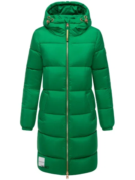 MARIKOO Palton de iarnă verde