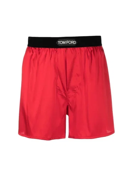 Majtki Tom Ford z logo czerwone