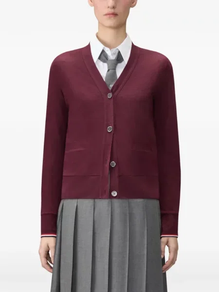 Cardigan Thom Browne roșu