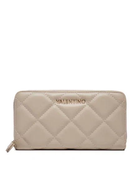 Valentino Bags denarnica iz umetnega usnja bež