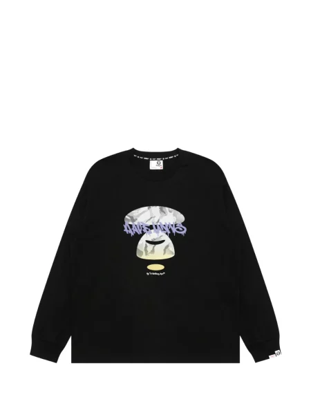 Tricou Aape By A Bathing Ape cu imagine negru