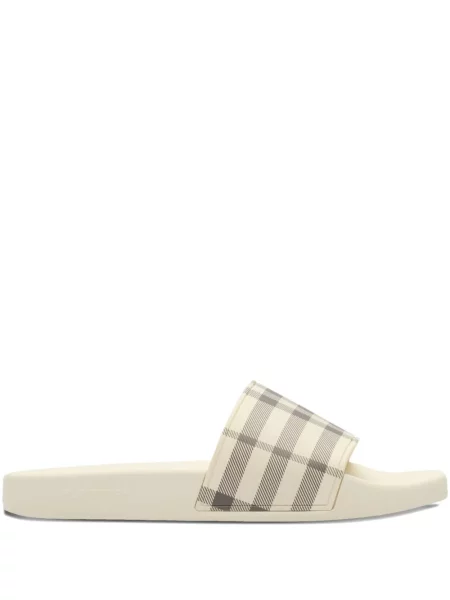 Papuci Burberry în carouri