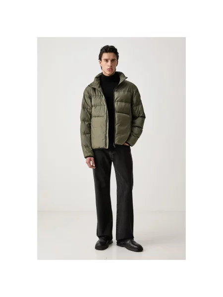 Sweter z golfem Armani Exchange czarny