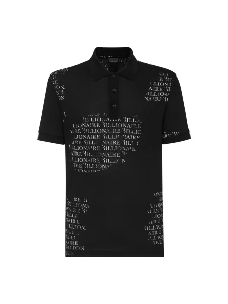 Koszulka polo Billionaire czarna