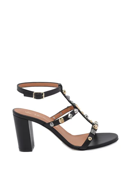 Sandale Via Roma 15 cu tepi negru
